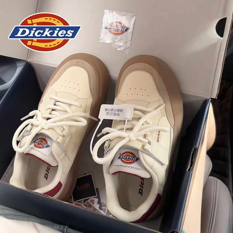 Dickies亲子鞋运动鞋2025新款板鞋厚底学生秋冬季欧若风休闲鞋