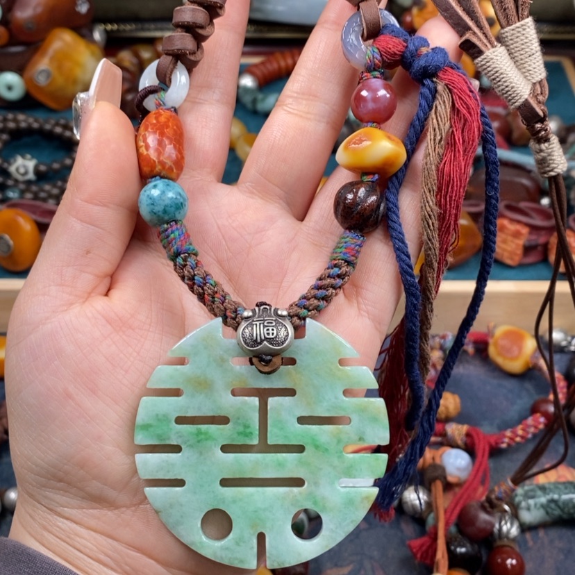 【闪购商品】翡翠颈饰未镶嵌项链