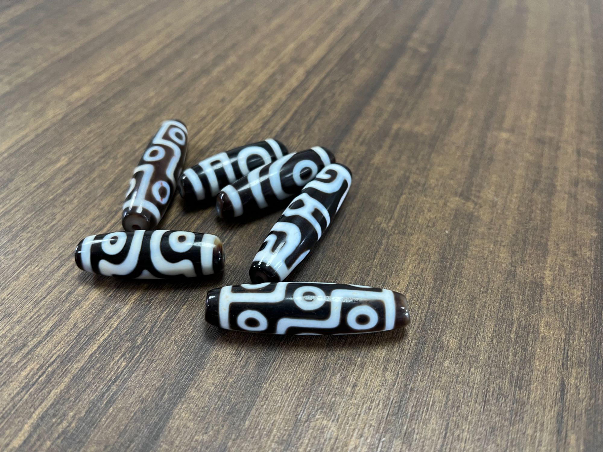 天珠挂坠项链玛瑙玉髓瑶禾珠宝