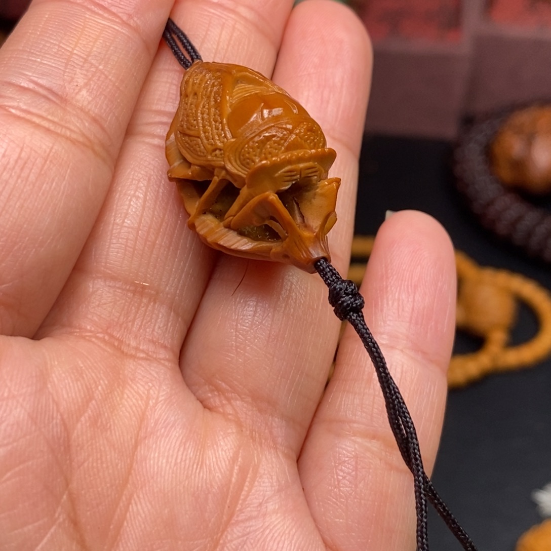 猴头核桃吊坠橄榄猴头