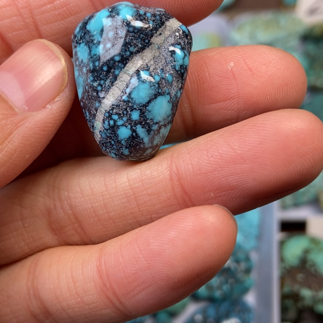 绿松石珠宝奇石未镶嵌