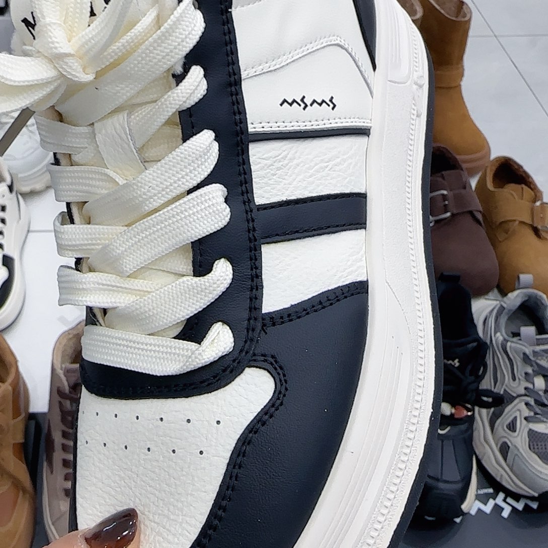 牛皮（革）玛莎玛索小白鞋三八码二棉