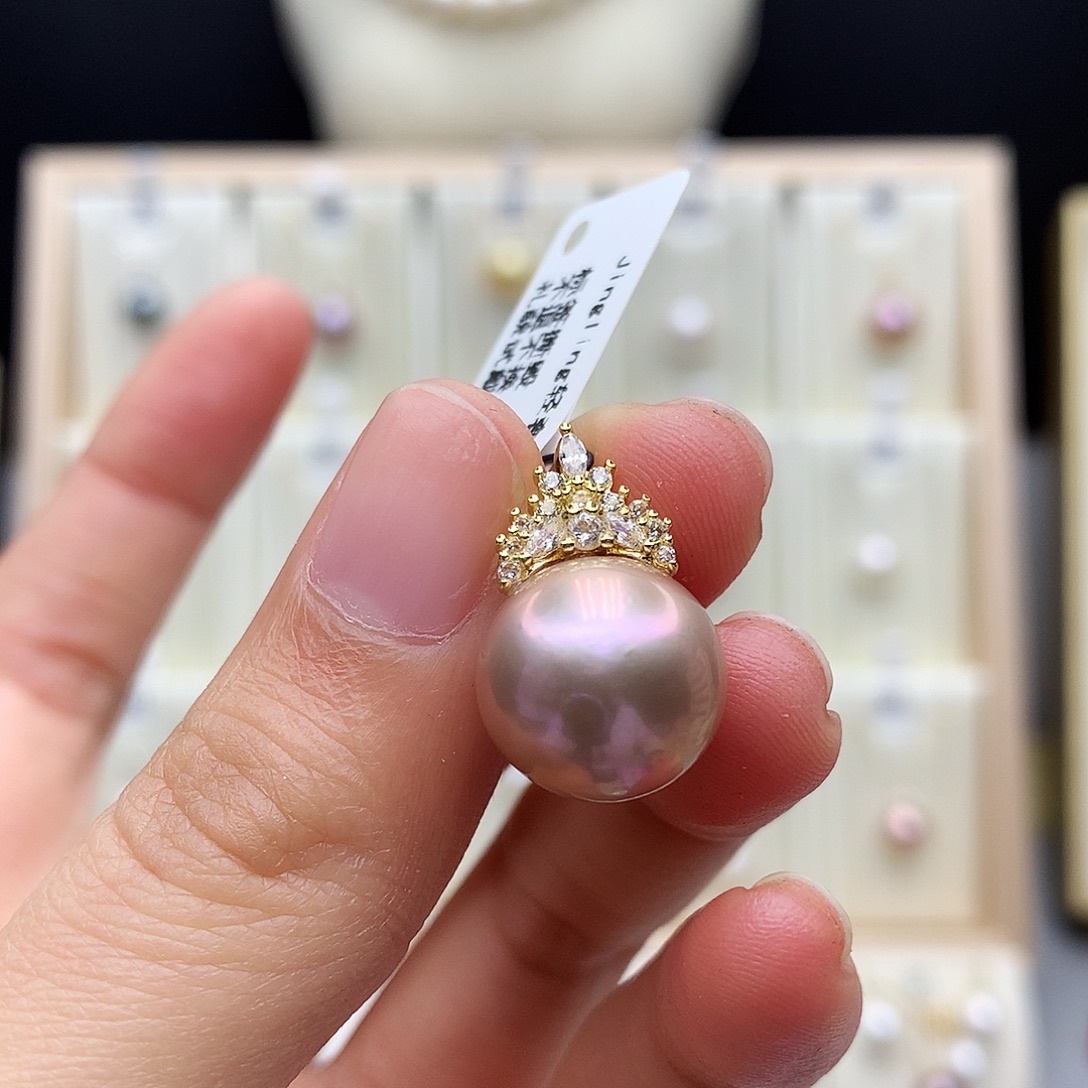 颈饰淡水珍珠合金