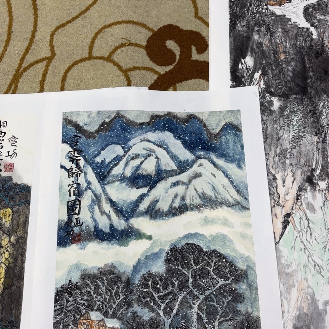 可***舅国画李希李欣李欣主播