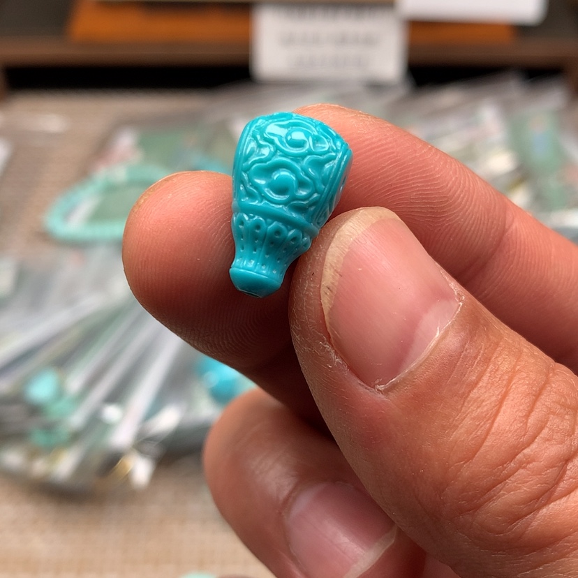 【闪购商品】未镶嵌绿松石颈饰10
