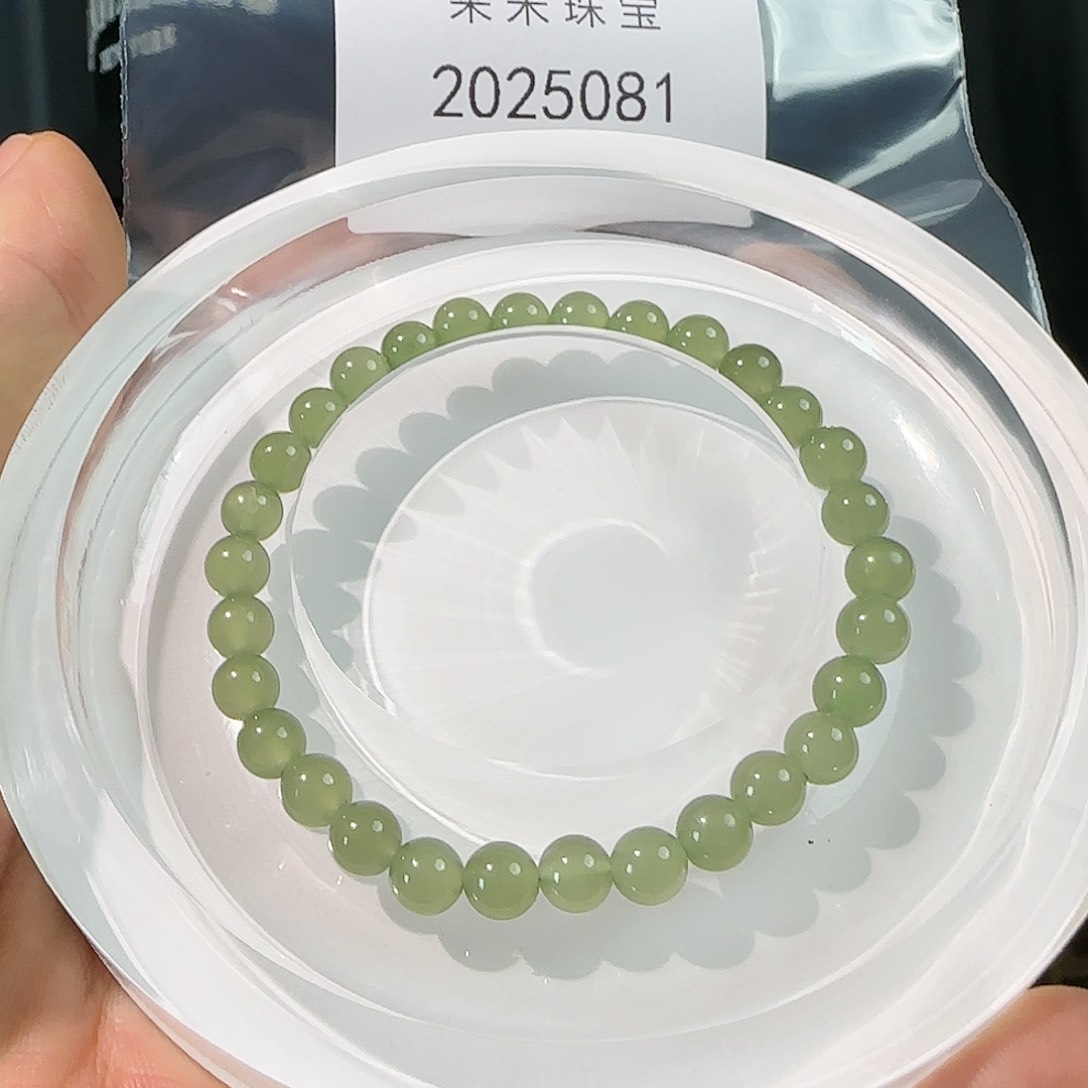 和田玉手串未镶嵌