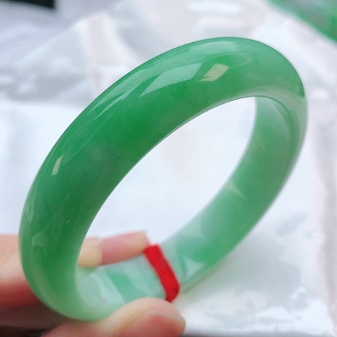未镶嵌手镯翡翠53圈口882460