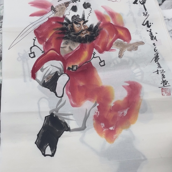 国画国画作品请欣赏一下