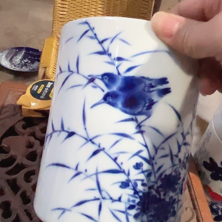 其他陶景德镇高温瓷笔筒