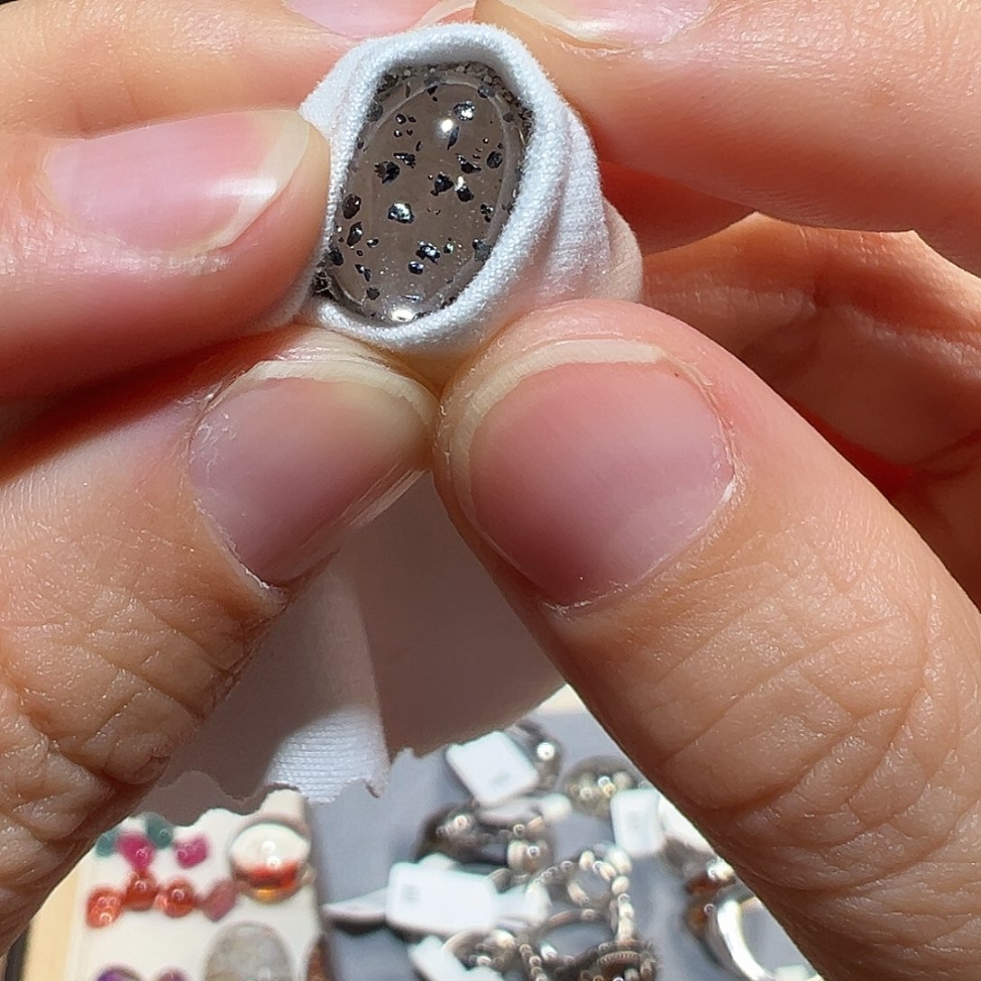 雪***果戒指银S925镶嵌水晶定制款不退换