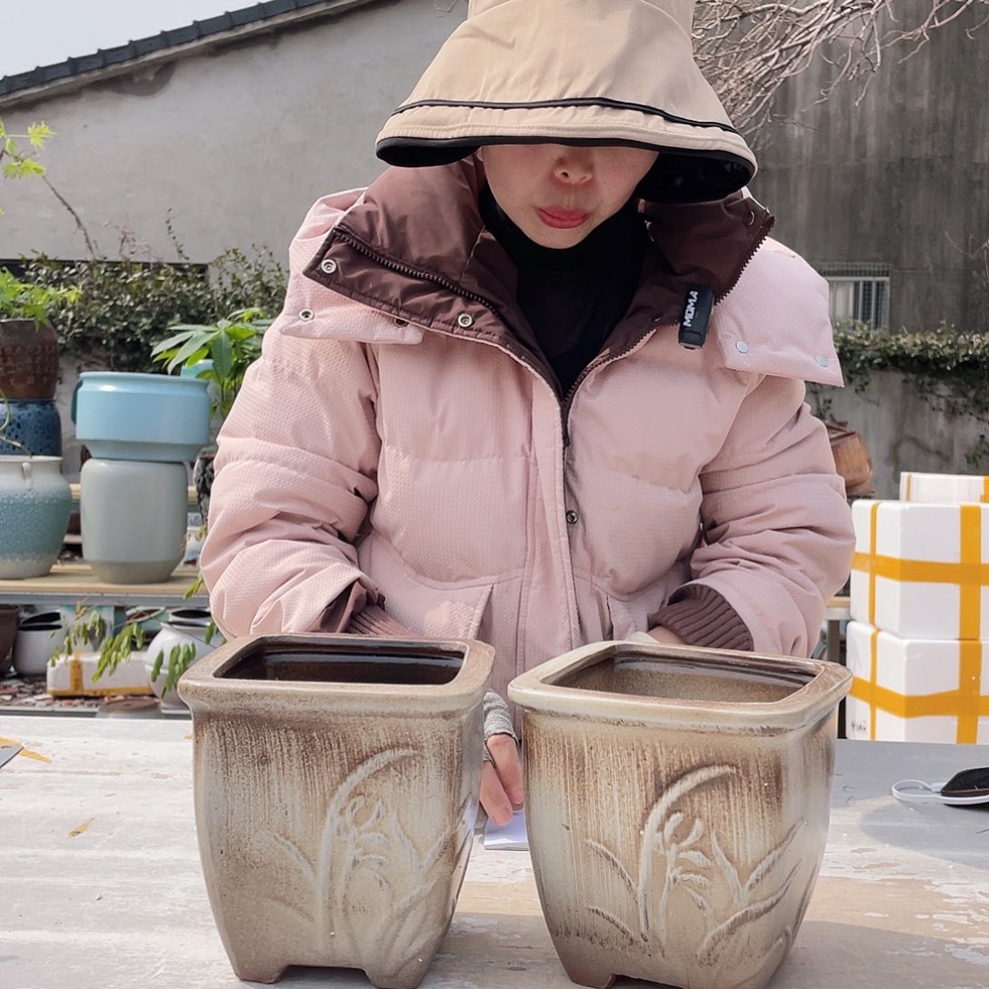 紫砂花盆王嫂花盆直播0309-875