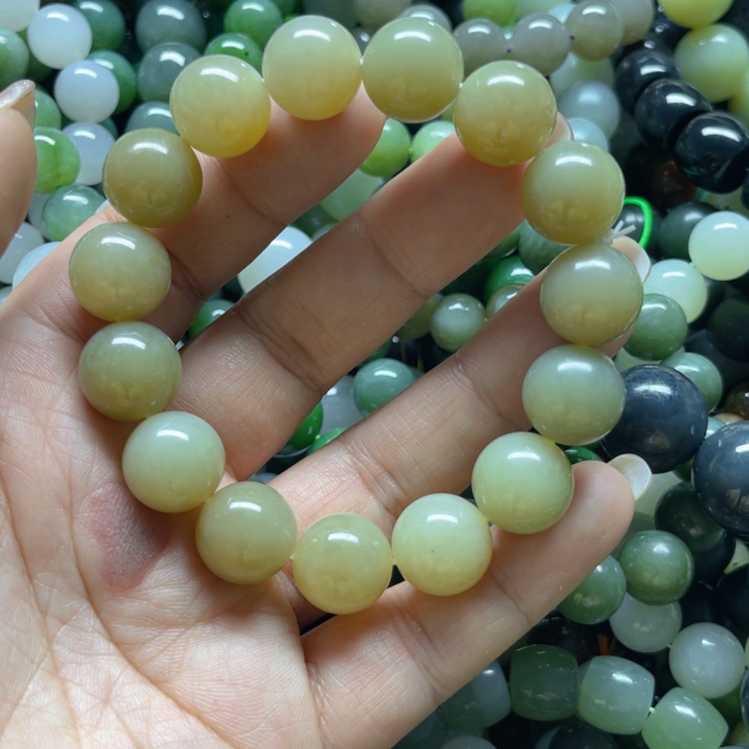 和田玉手链未镶嵌