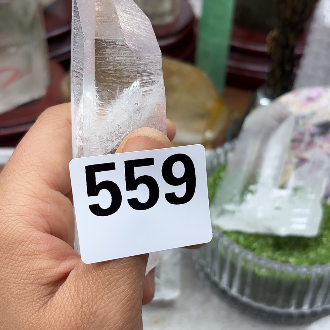 红***水晶大型摆件（非配饰）未镶嵌