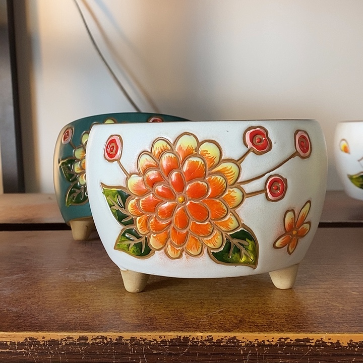 外13内11.5高10左右，纯手工制作，一单包邮