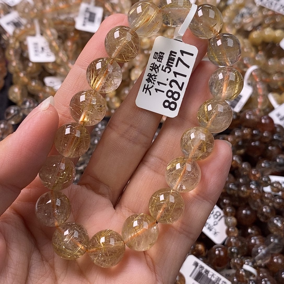 水晶手链未镶嵌水