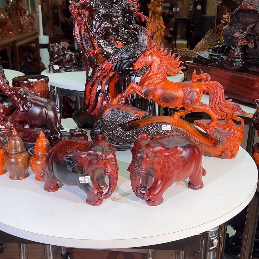 祥***香榧木大红酸枝对象