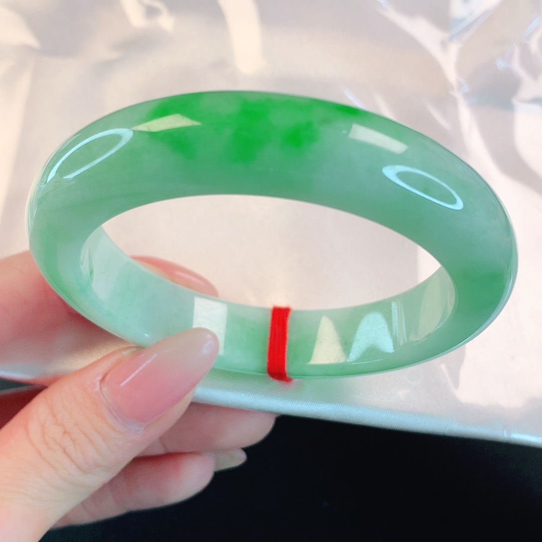 翡翠手镯未镶嵌5104翡翠