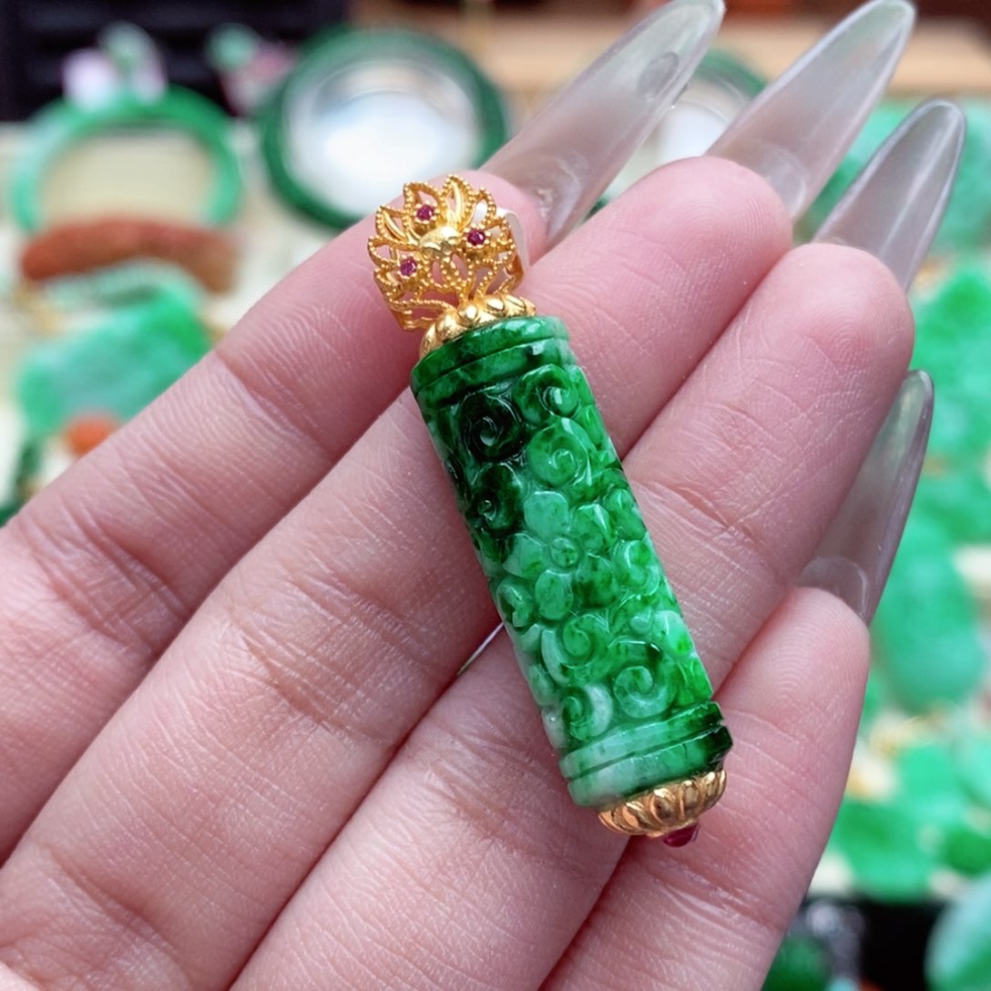 颈饰未镶嵌翡翠翡翠吊坠