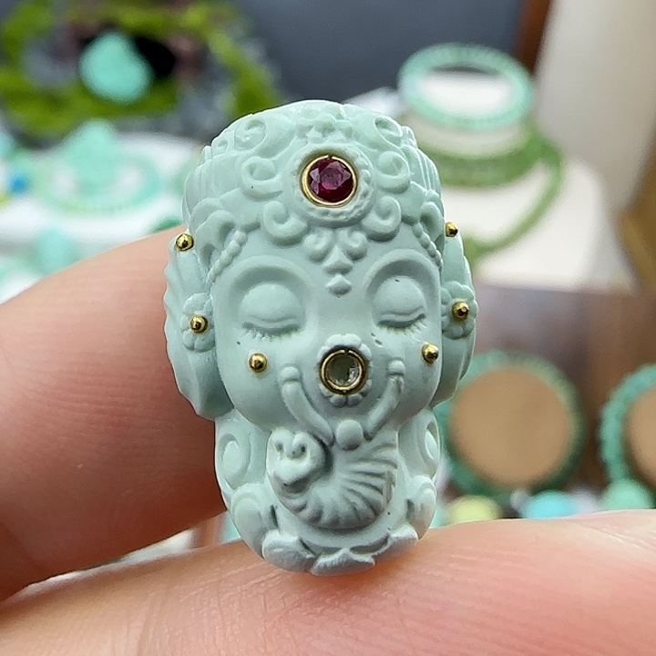 绿松石绿松石W未镶嵌