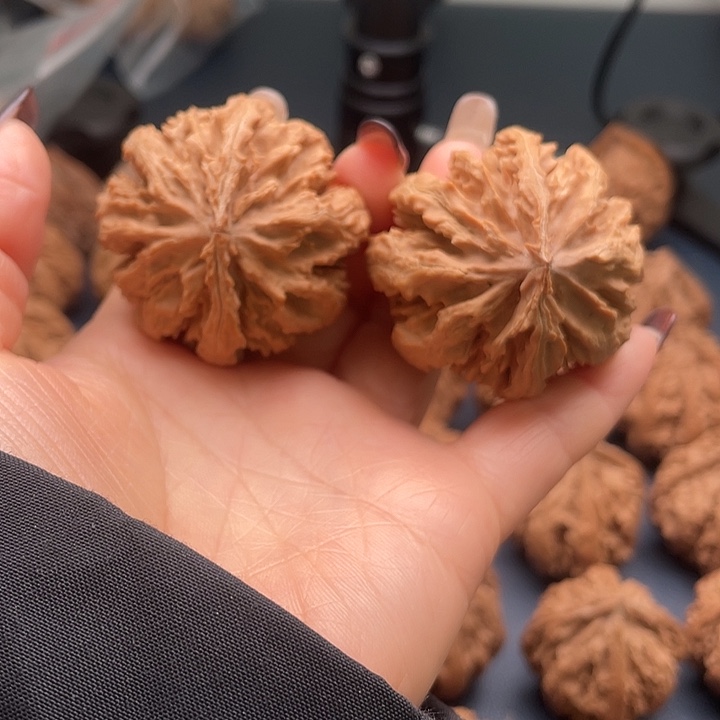 用***1把件龙脊菩提秦岭核桃