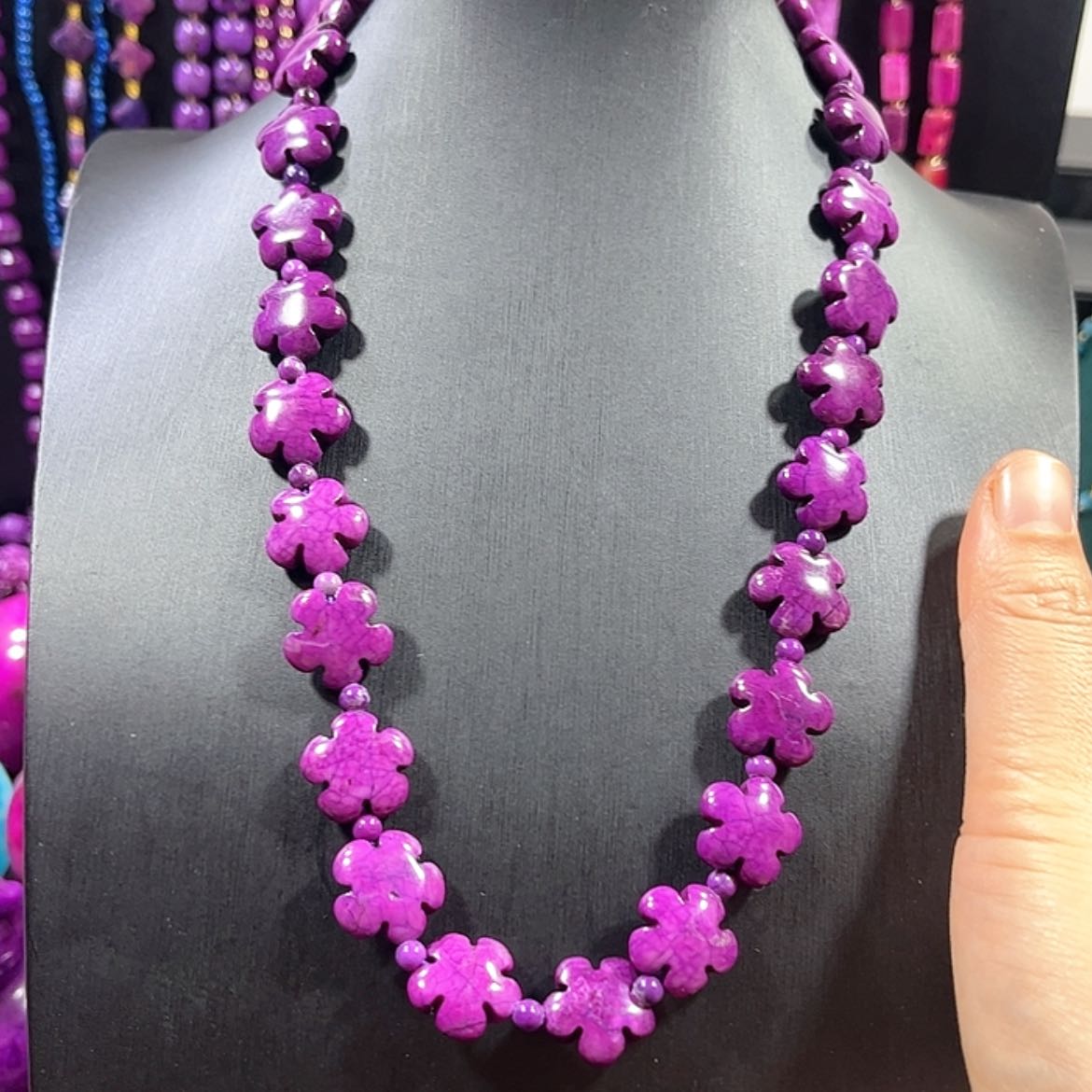 【闪购商品】琉璃颈饰A*n舒具石老油料59