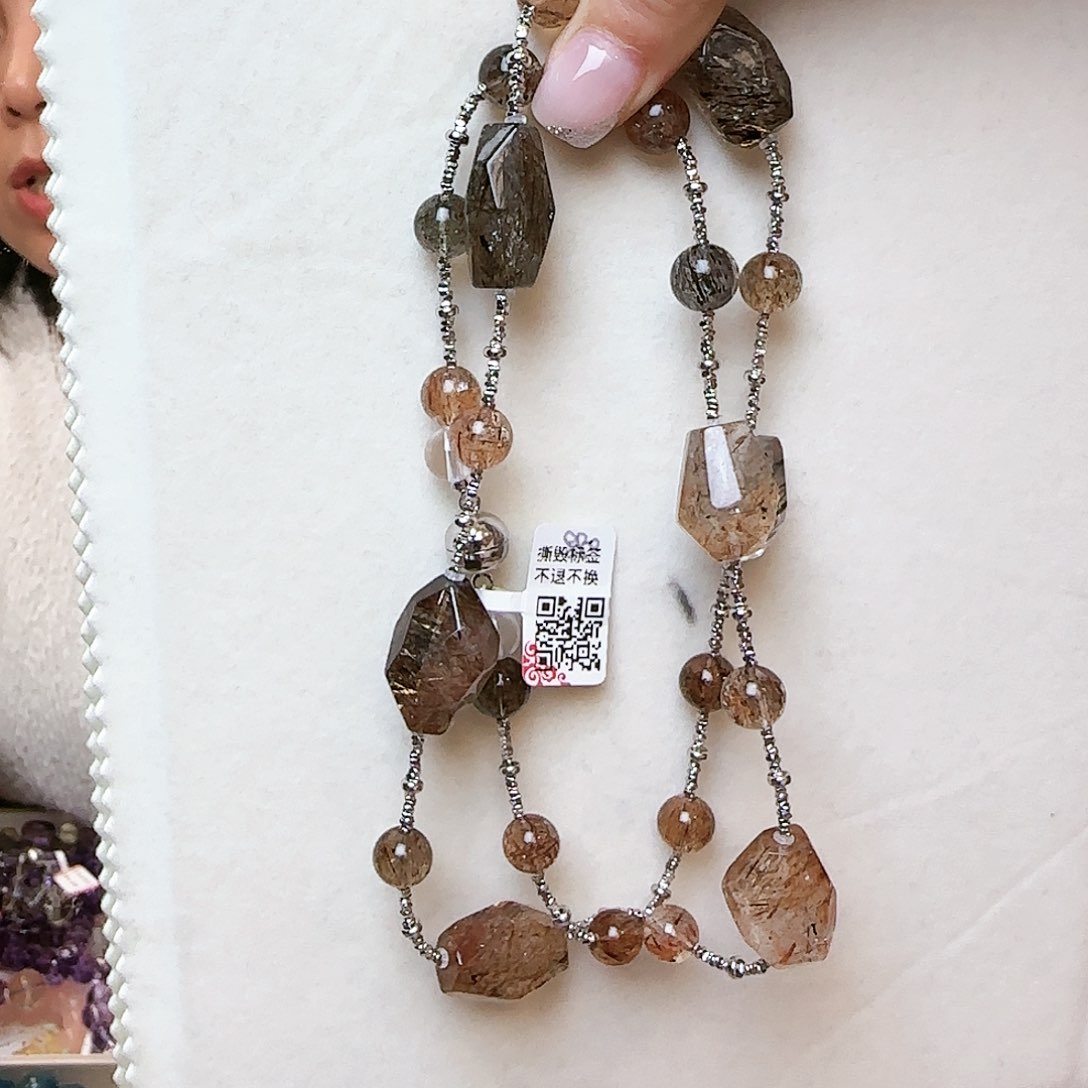 水晶颈饰未镶嵌ʚ**ɞ大气上档次