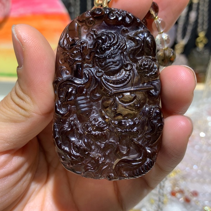 水晶颈饰未镶嵌天然