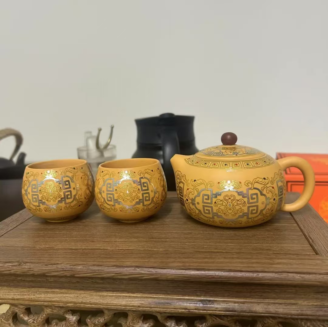 黄段敦煌西施一壶两杯（佑驰）