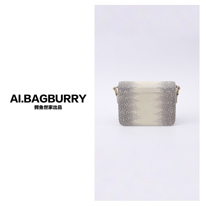 AI.BAGBURRY2025新款蜥蜴皮经典女包轻奢时尚百搭斜挎包小众气质