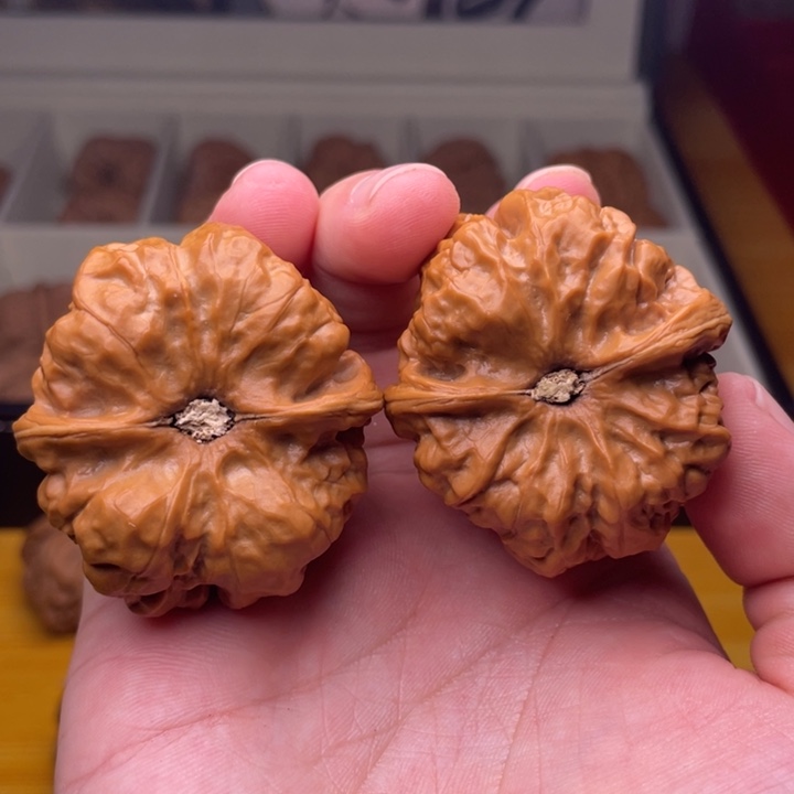 猪***龙把件文玩核桃精品蛤蟆头精品