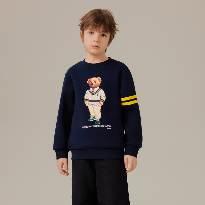 POLOWALK童装男童卫衣2025新品男童卫衣B5JW532A0121