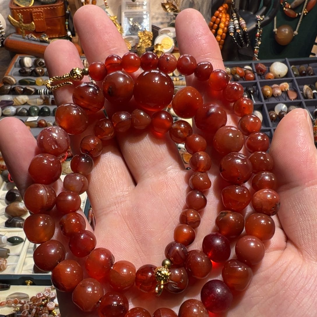 玛瑙/玉髓项链未镶嵌