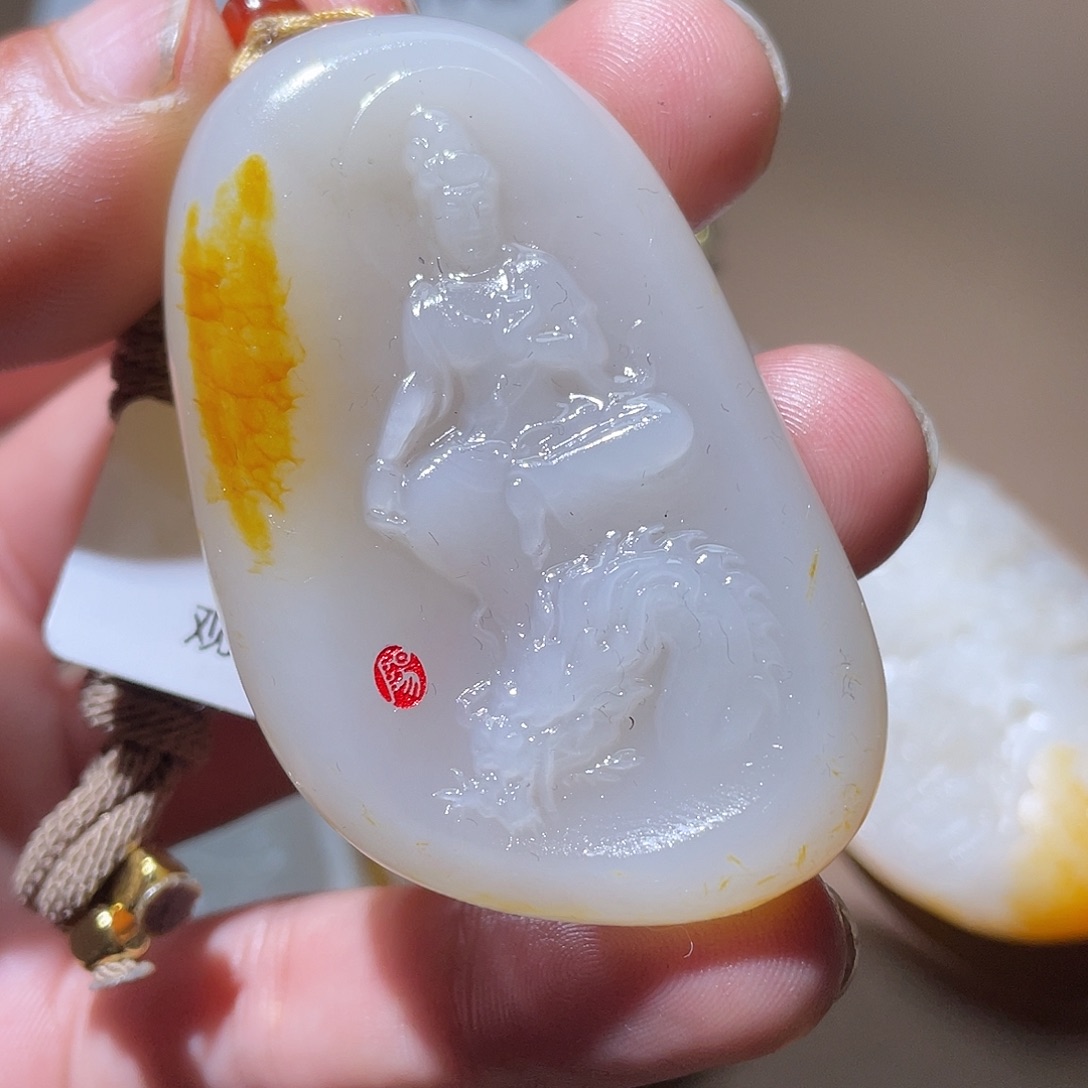 和田玉颈饰未镶嵌Z6