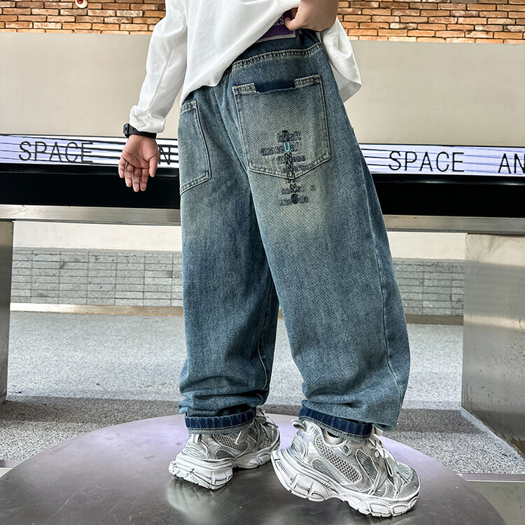 2025儿童秋款牛仔裤