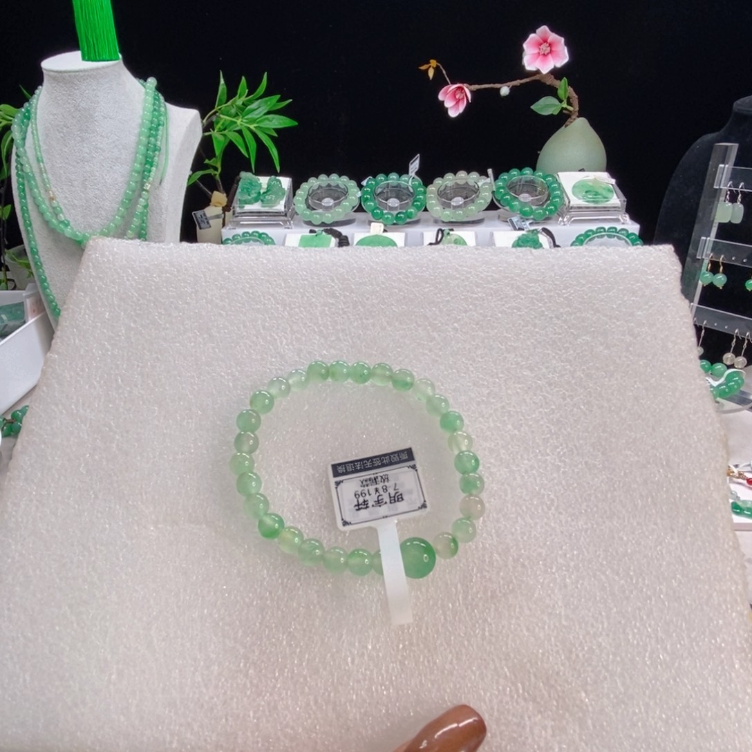 未镶嵌手链石英质玉