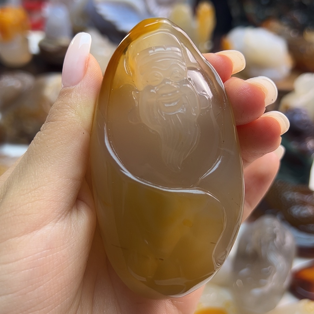 玛瑙/玉髓未镶嵌颈饰