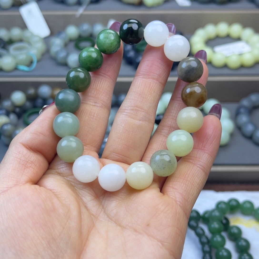 和田玉手链未镶嵌