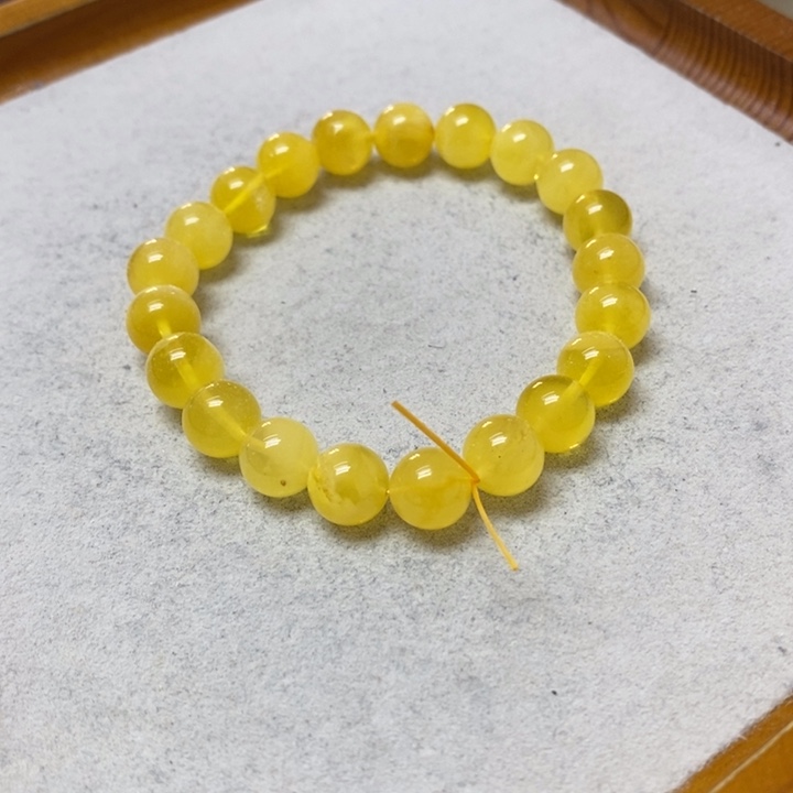 蜜蜡未镶嵌裸石串