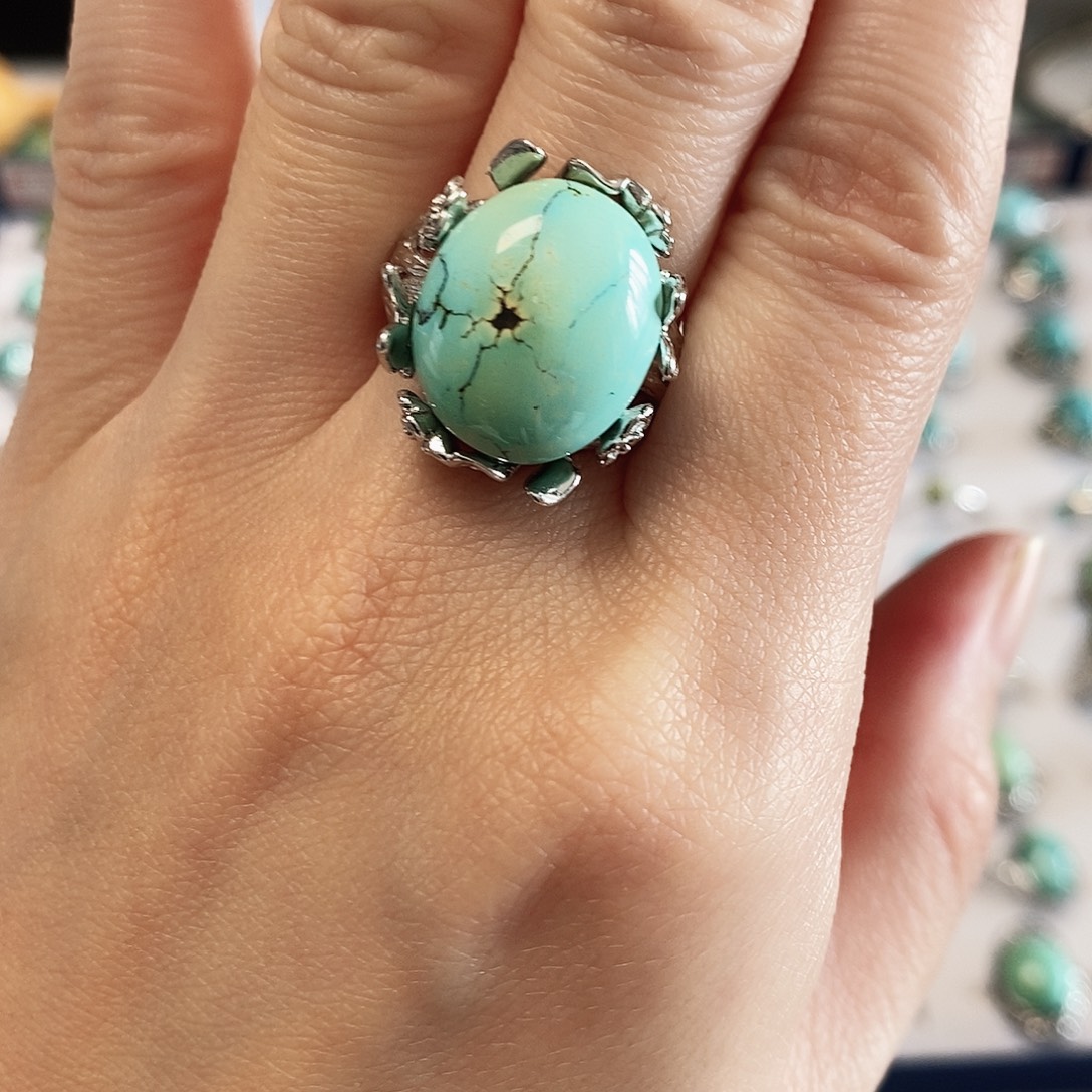 苍***泽绿松石未镶嵌珠宝奇石