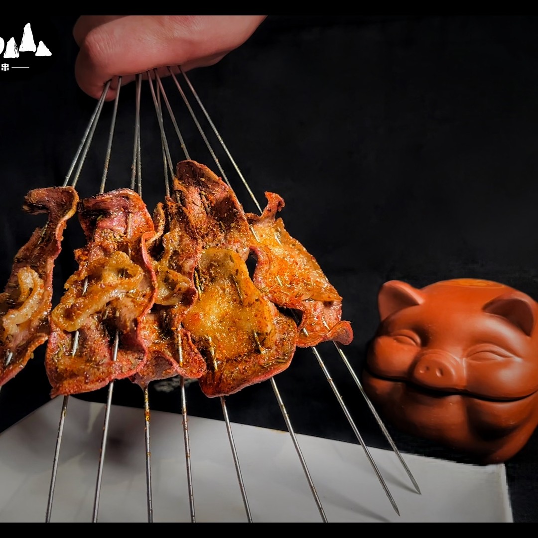 烤猪腰5串14.9元，假一赔十。