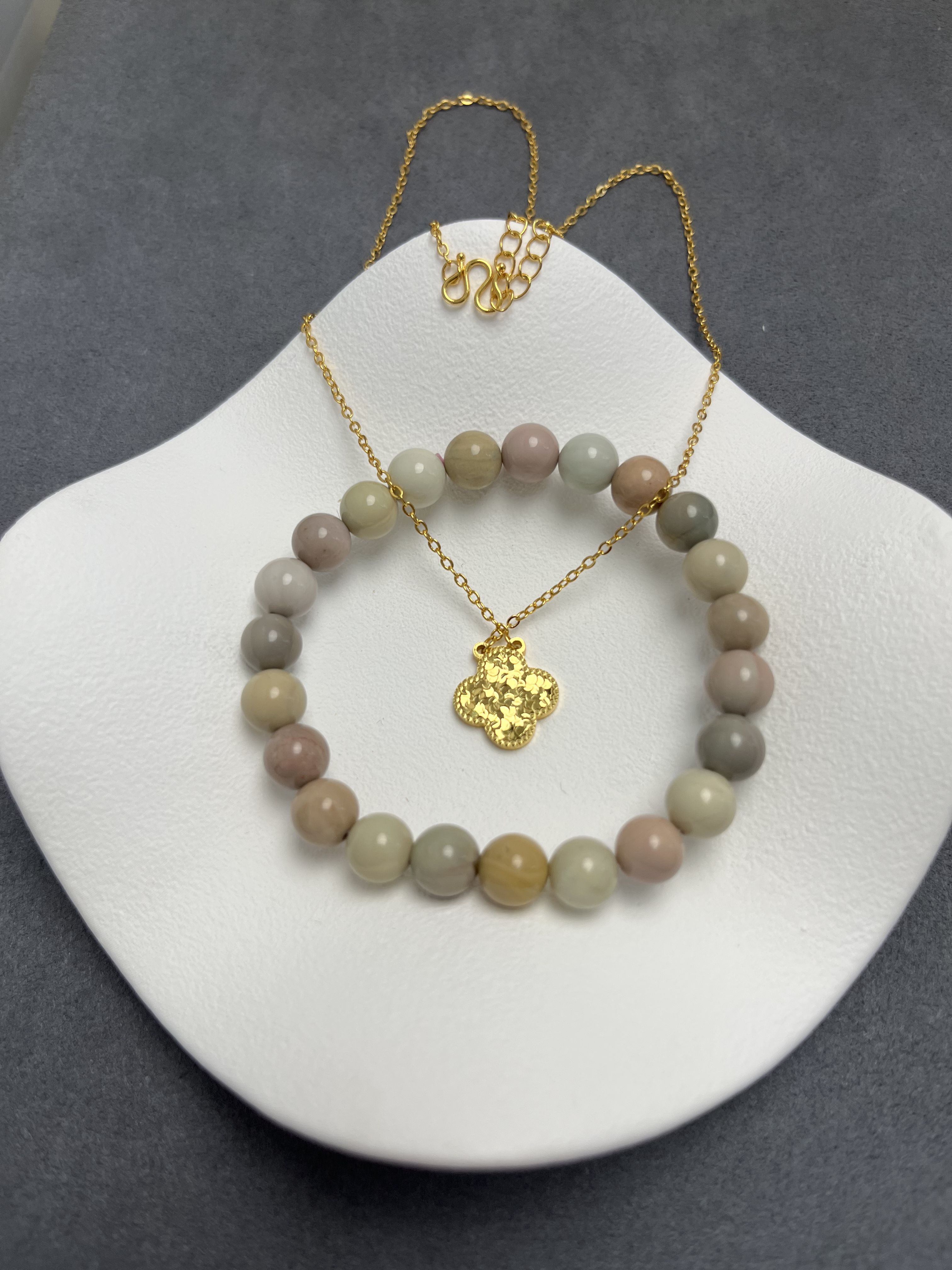 【夏总好物】四叶草碎碎冰项链