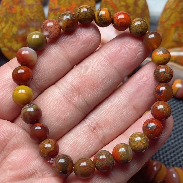 玛瑙/玉髓手串未镶嵌