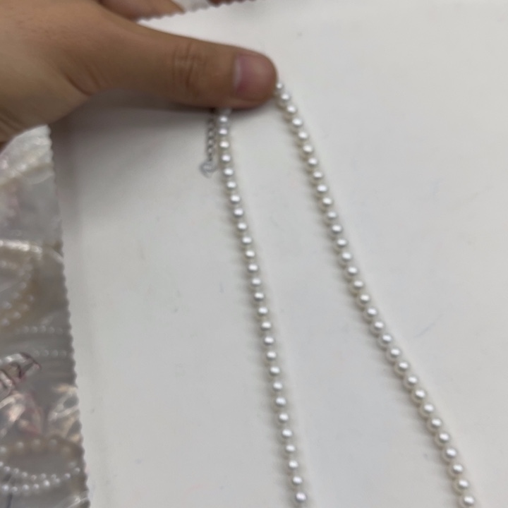 淡水珍珠未镶嵌颈饰001113