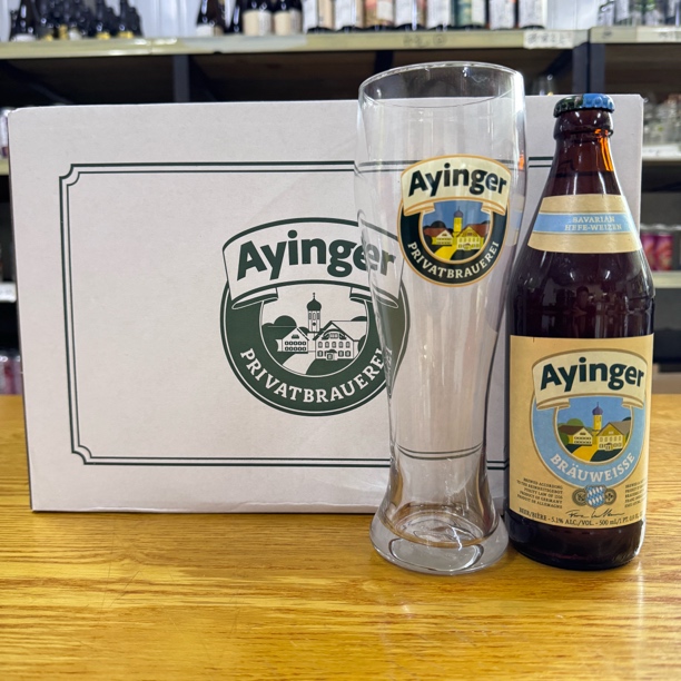 Burlington艾英格小麦啤酒20瓶送原厂杯子一个500毫升✖️20瓶