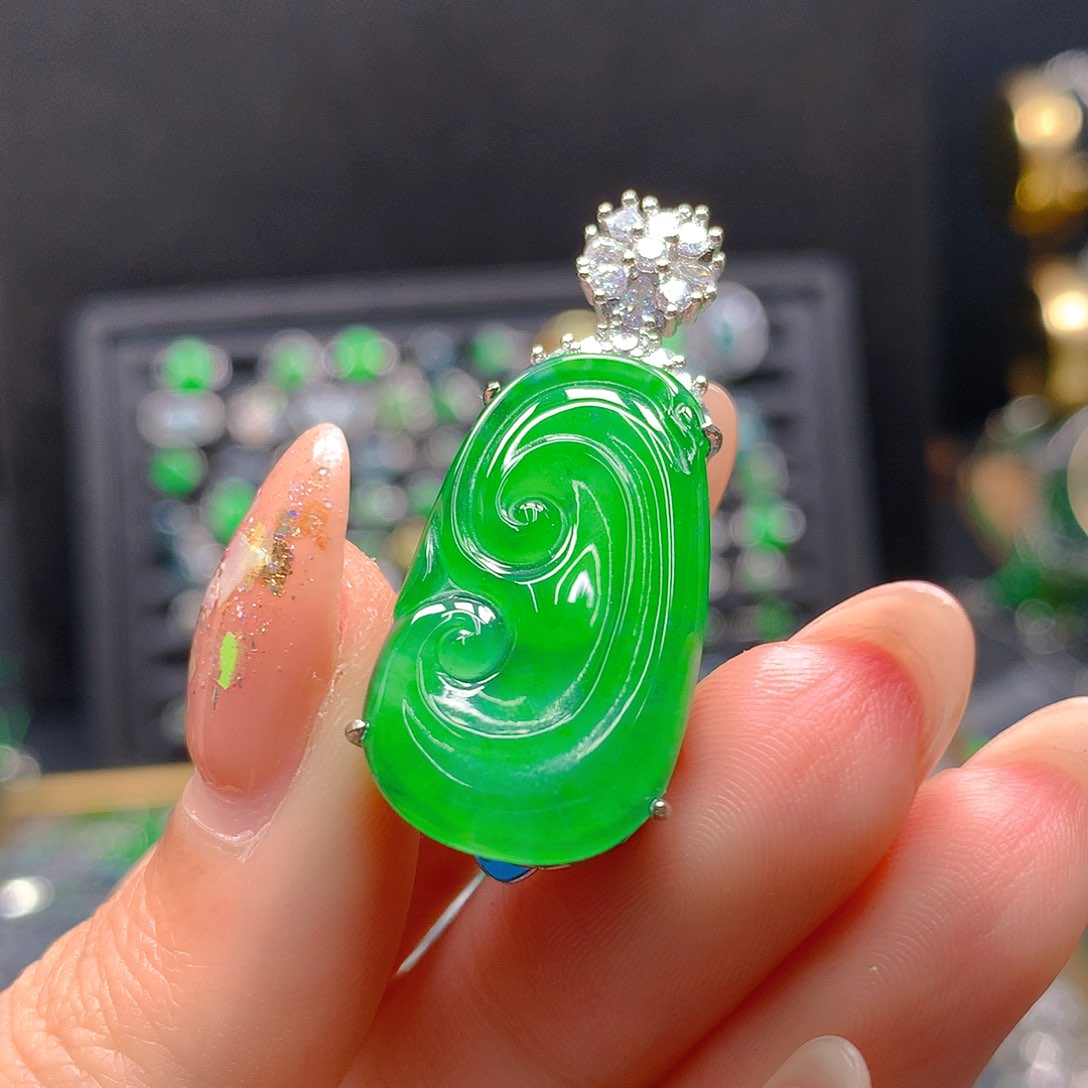 未镶嵌戒指翡翠天然翡翠