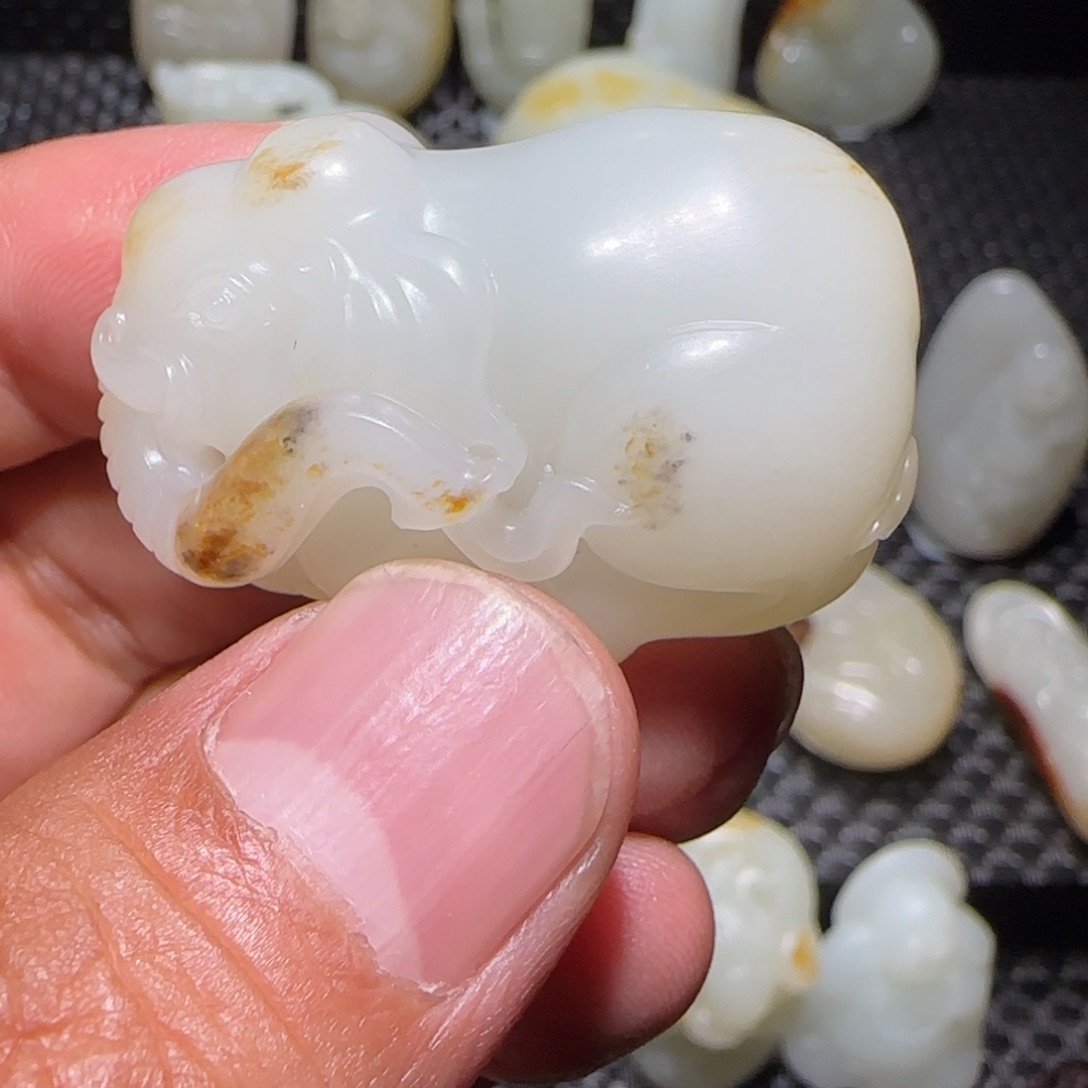 和田玉挂件未镶嵌用****0