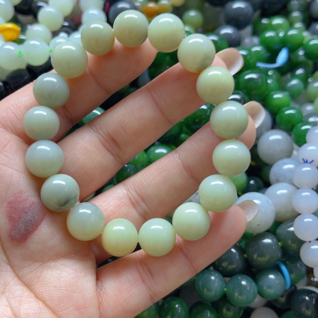 和田玉手链未镶嵌