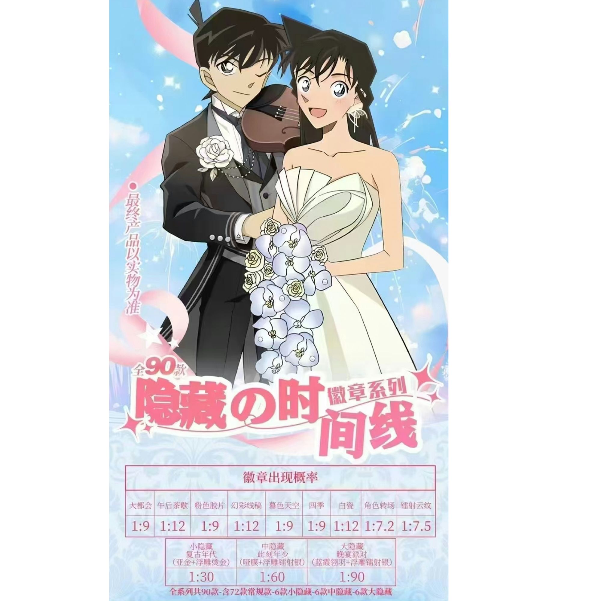 【玩法合集】集谷屋名侦探柯南隐藏的时间线系列二创吧唧（代拆）