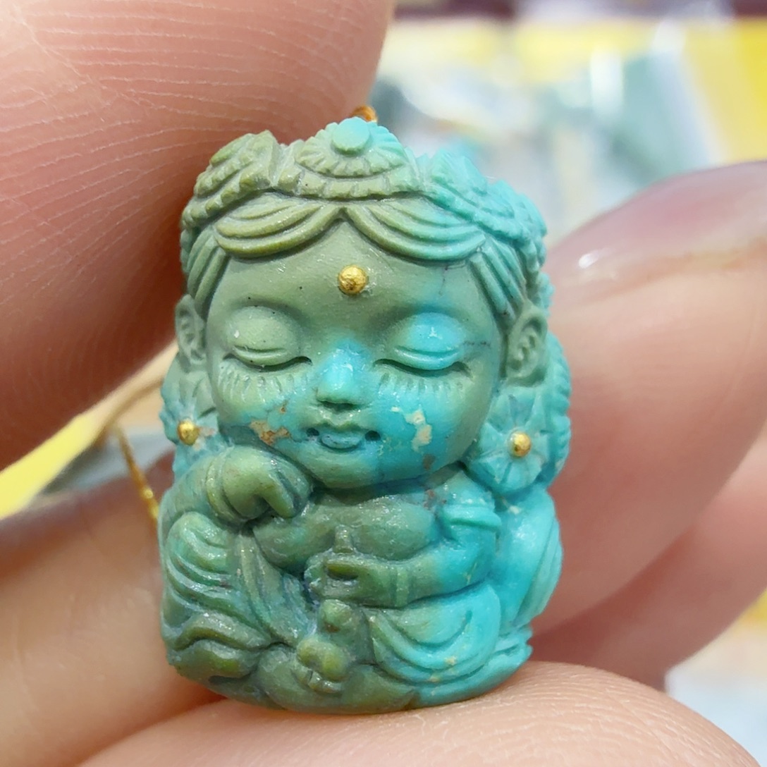 绿松石未镶嵌珠宝奇石