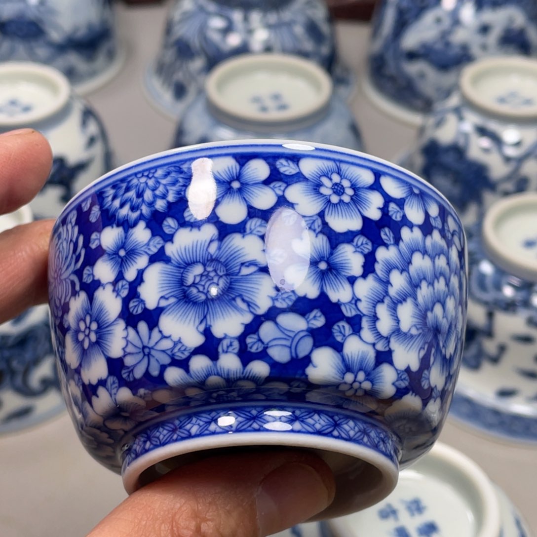 杯子景德镇陶瓷现代手工陶瓷茶具